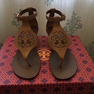 Tory Burch wedge sandals, SZ 8